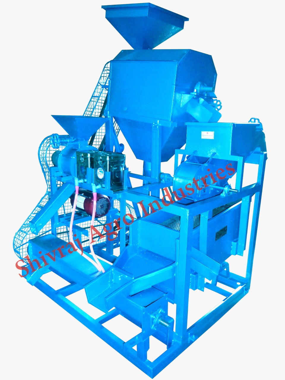 3 H.P. Shivraj Mini dal mill machine