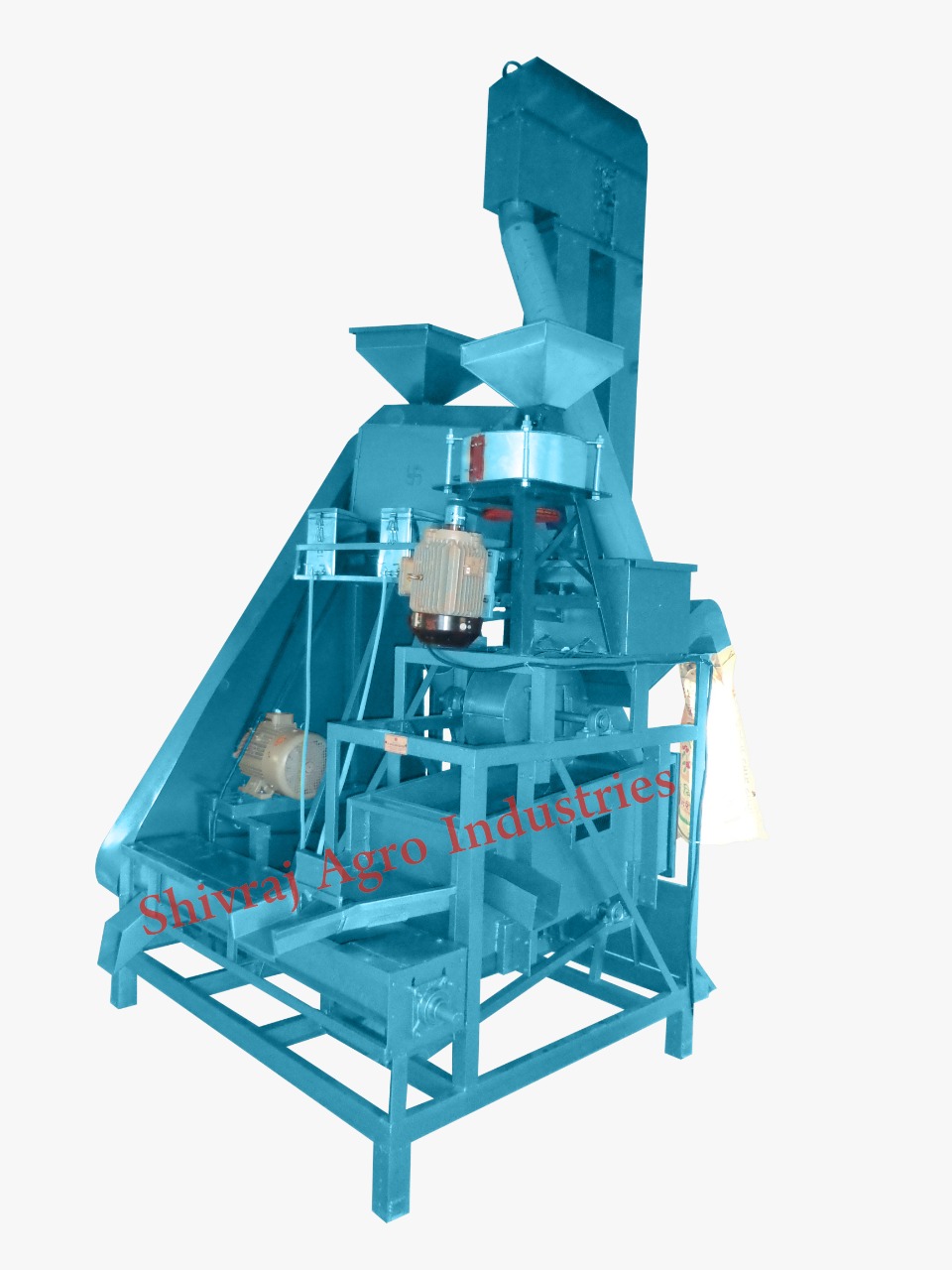 5 H.P. Shivraj Mini dal mill machine